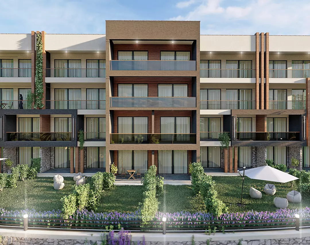 Skyline Akbük - Akbük'te Satılık Daire, Villa Projesi