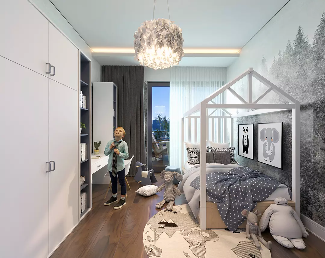 Skyline Akbük - Akbük'te Satılık Daire, Villa Projesi