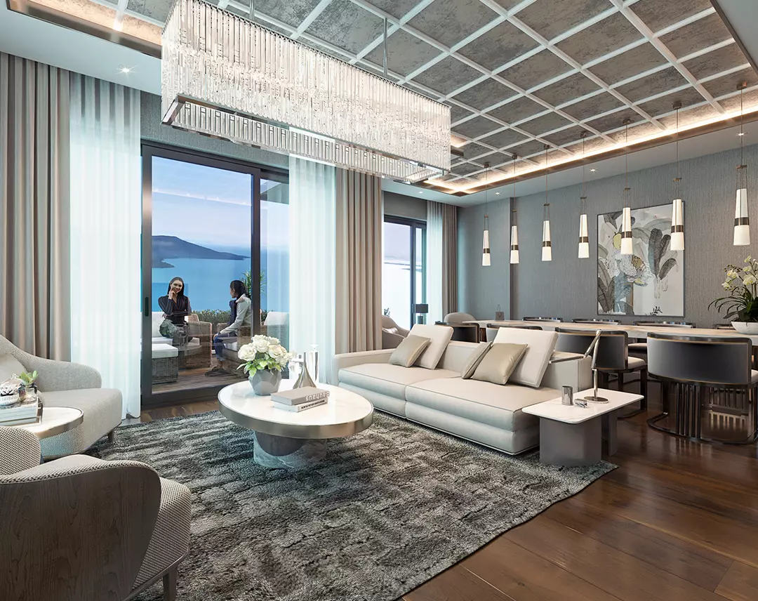 Skyline Akbük - Akbük'te Satılık Daire, Villa Projesi