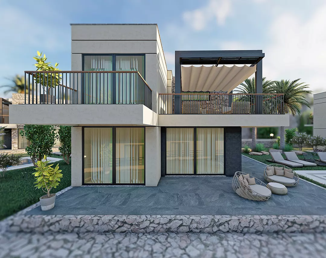 Skyline Akbük - Akbük'te Satılık Daire, Villa Projesi