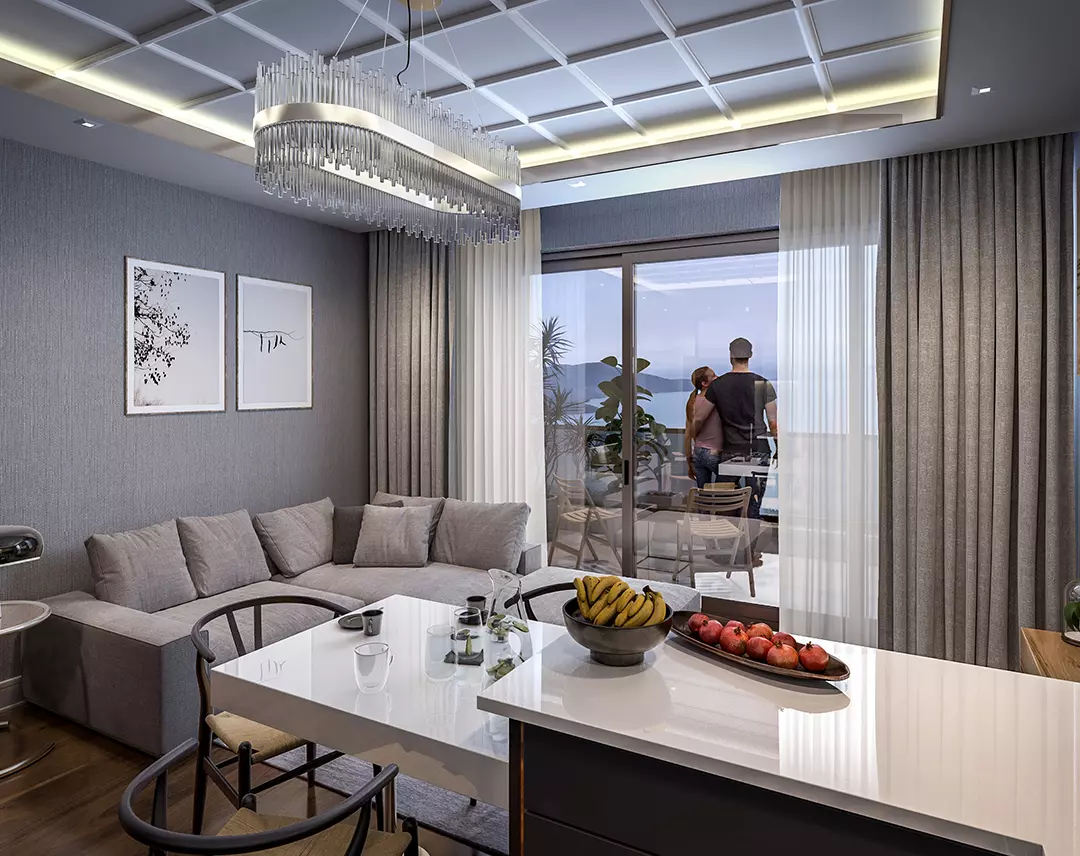 Skyline Akbük - Akbük'te Satılık Daire, Villa Projesi
